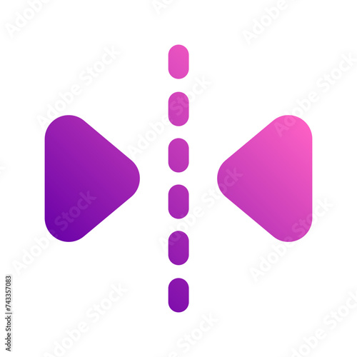 reflect gradient icon