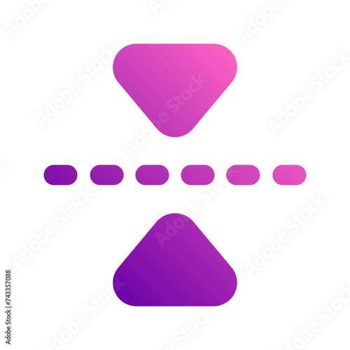 reflect gradient icon