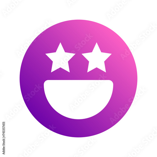 superstar gradient icon