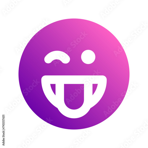 wink gradient icon