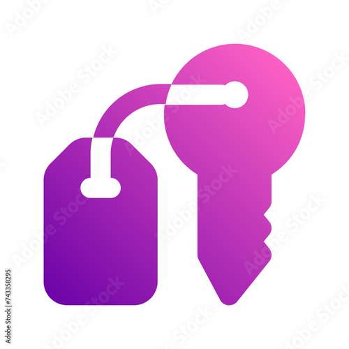 key room gradient icon