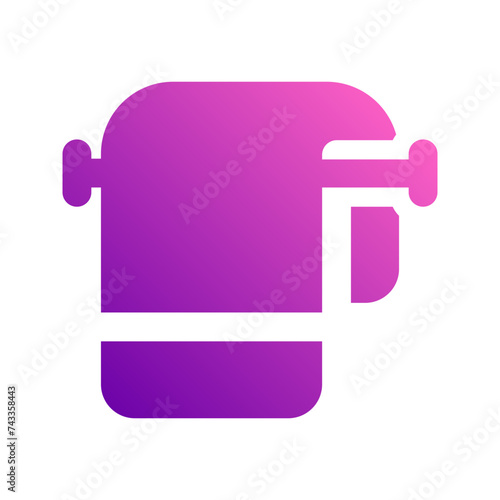 towel gradient icon