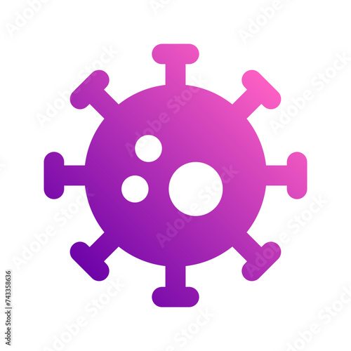 virus gradient icon