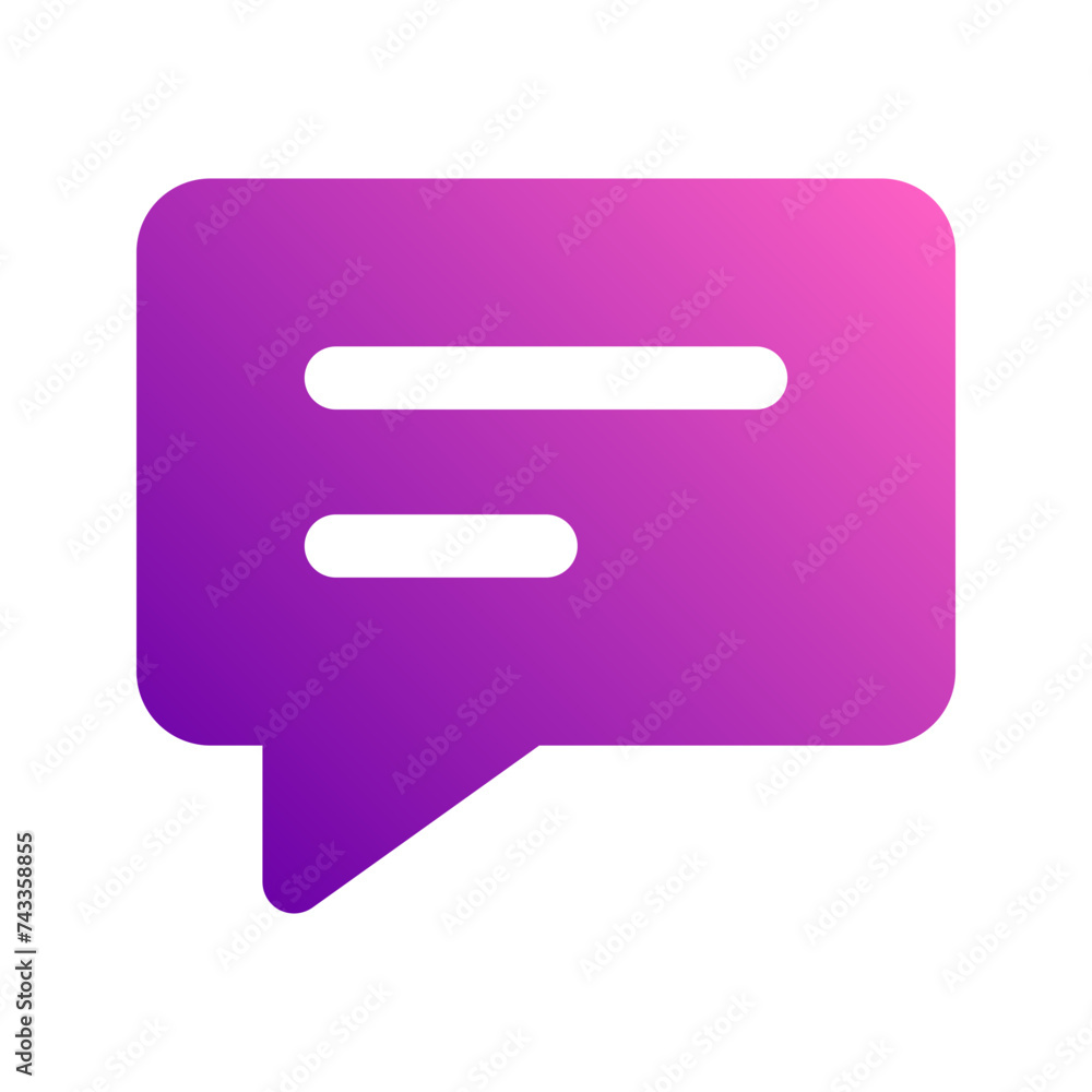 feedback gradient icon feedback gradient icon
