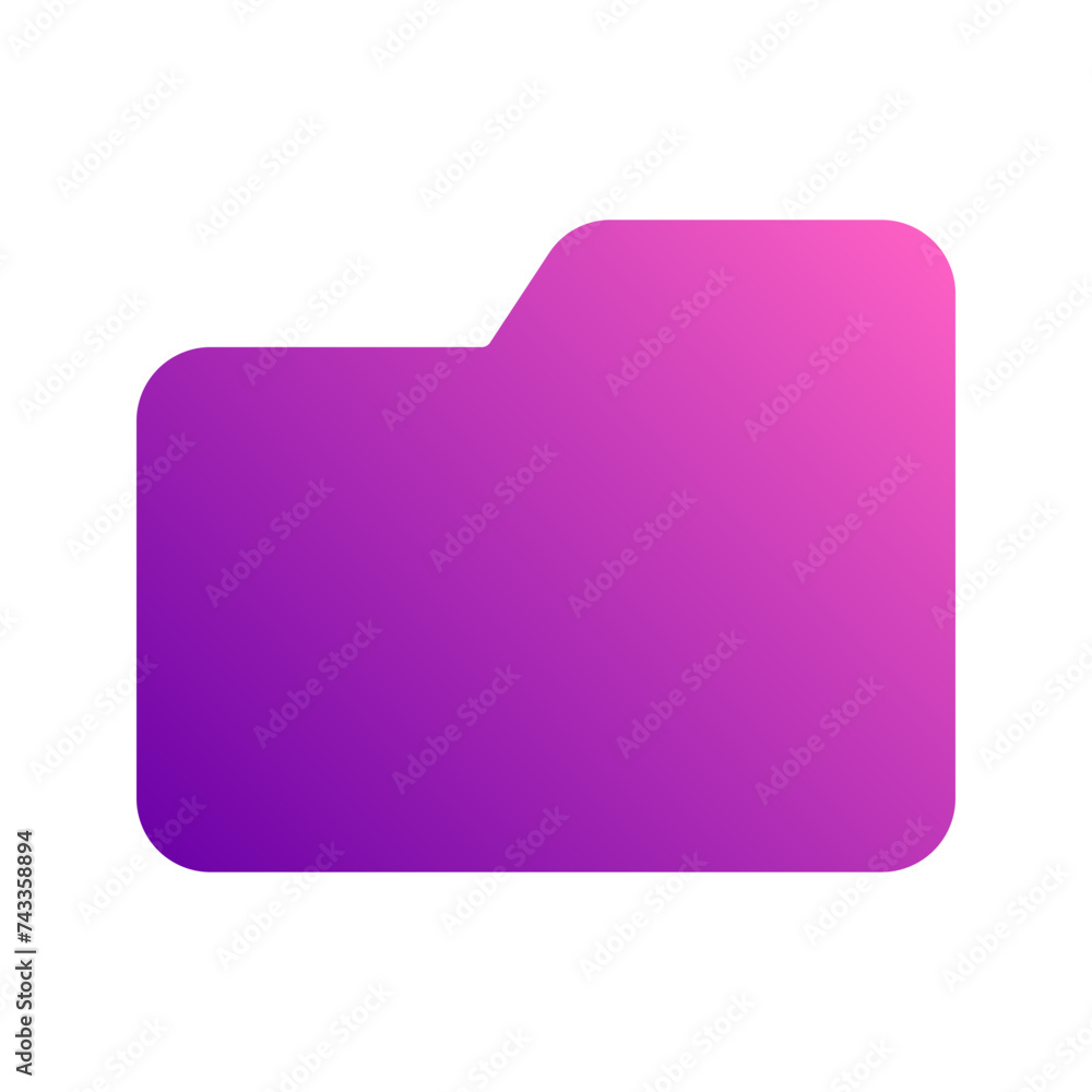 folder gradient icon folder gradient icon