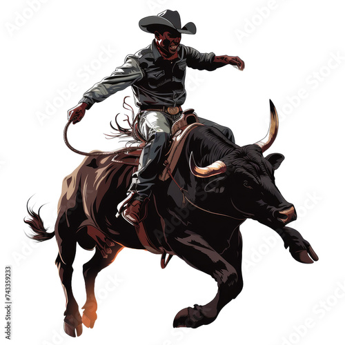 cowboy doing rodeo 5