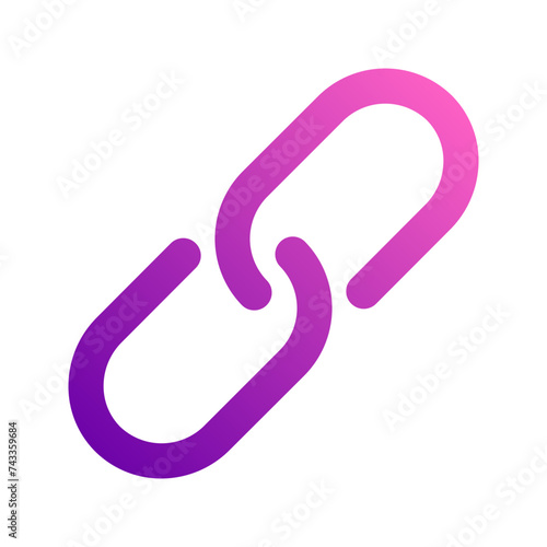 link gradient icon