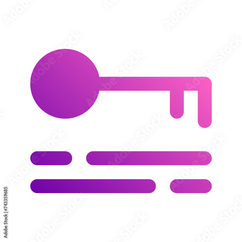 keyword gradient icon