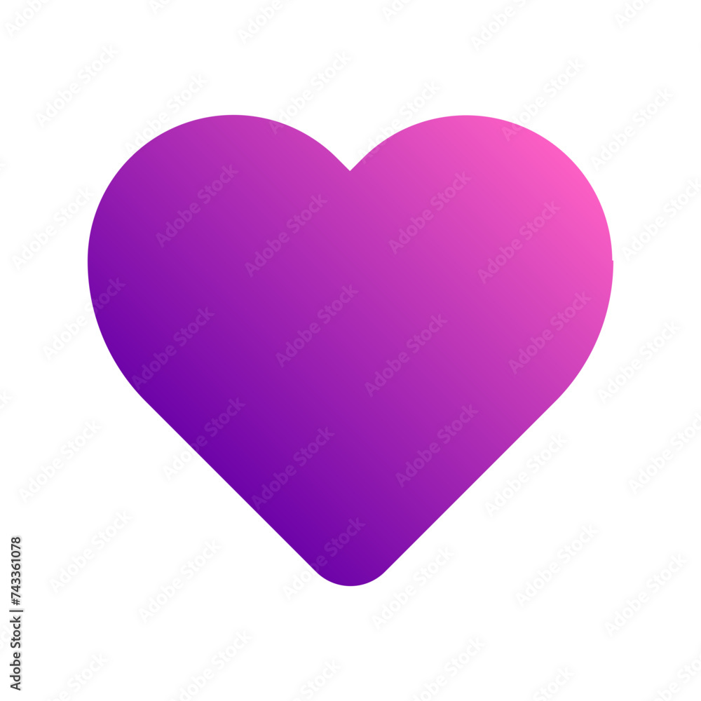love gradient icon love gradient icon