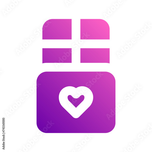 chocolate gradient icon