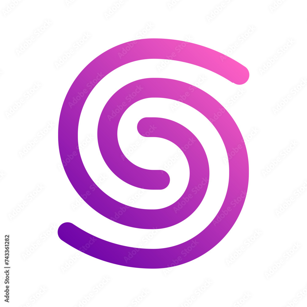 tornado gradient icon tornado gradient icon