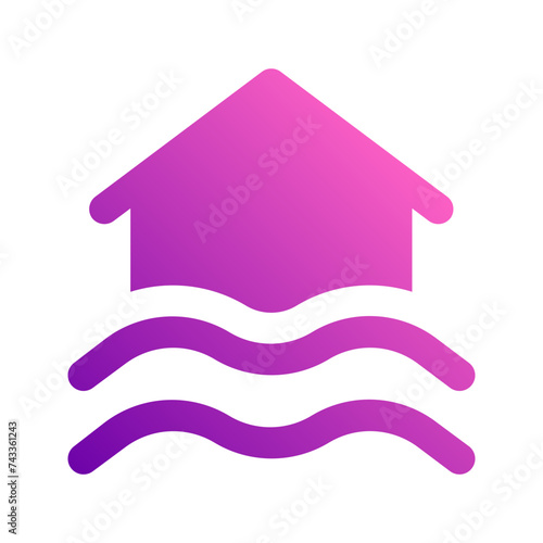 flood gradient icon