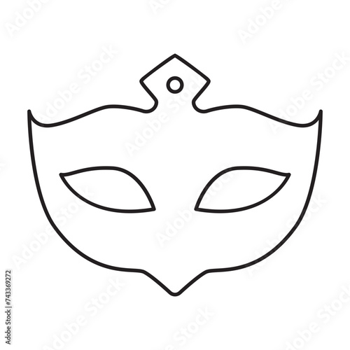 Colombina Mask Icon