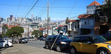 View of the downtown San Francisco skyline from Potrero hill.