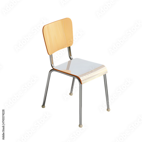 an isolated old classic style sitting chair seat png on white background