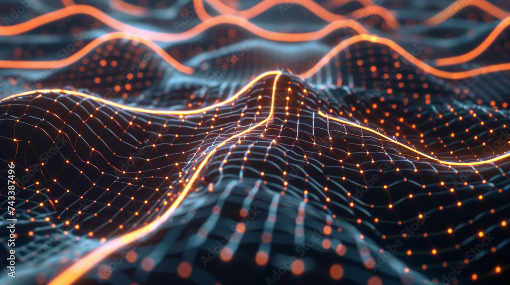 Neural network, IT background, IT wallpaper, digital interface, artificial intelligence, AI, futuristic, electronic wave, IT, digital surface, neural link, sophisticated, technology Neural network, IT background, IT wallpaper, digital interface, artificial intelligence, AI, futuristic, electronic wave, IT, digital surface, neural link, sophisticated, technology