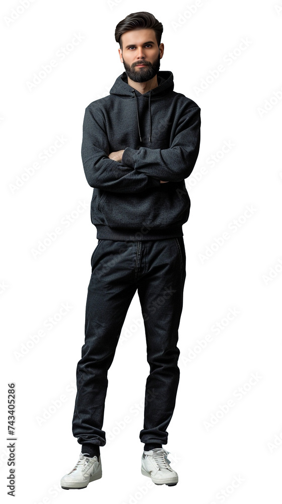 Isolated, transparent, no background, Confident Male Producer in Elegant Gray Suit Full Body Pose Studio Shot Isolated, transparent, no background, Confident Male Producer in Elegant Gray Suit Full Body Pose Studio Shot