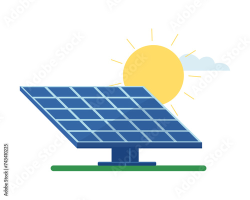 Solar panel power plant renewable sustainable energy generation with sunny panel renewable electricity systems