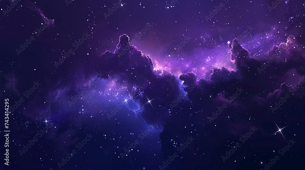 Astronomical background with colorful starry universe Astronomical background with colorful starry universe