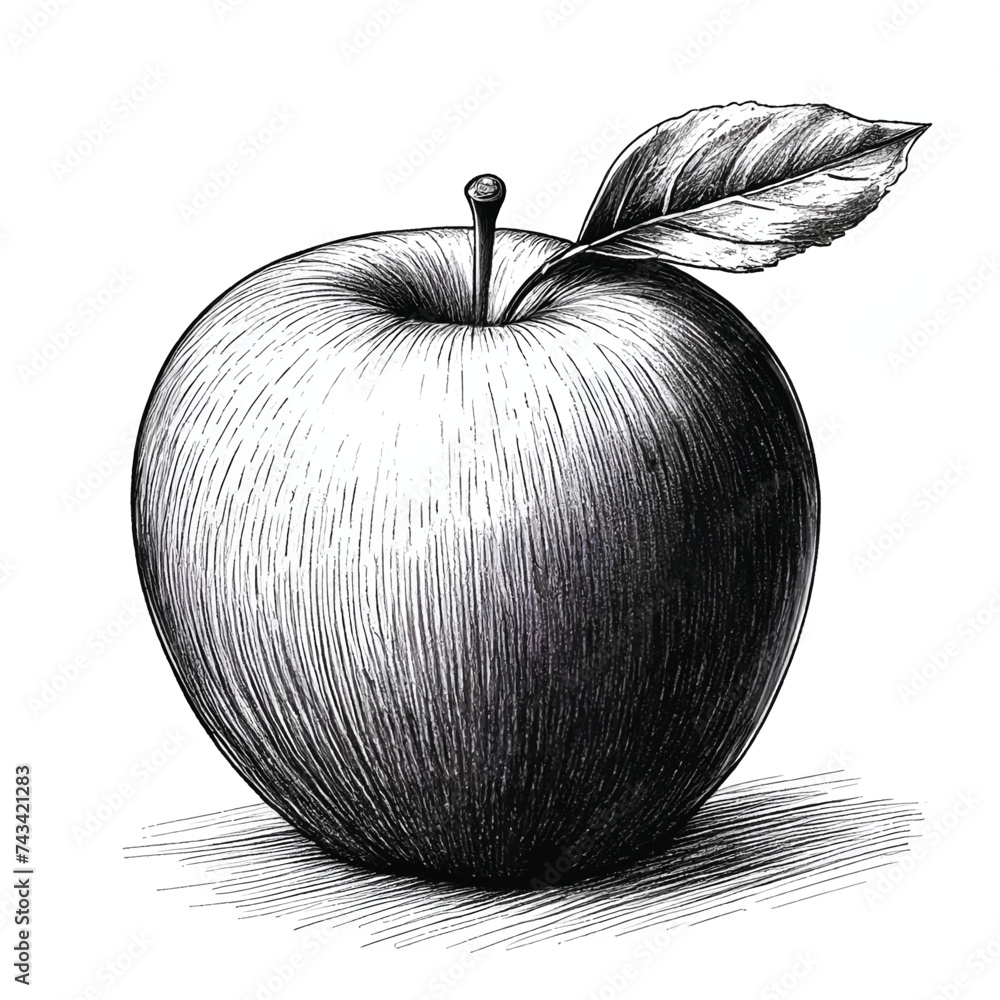 Apple sketch Vectors & Illustrations for Free Download | Freepik