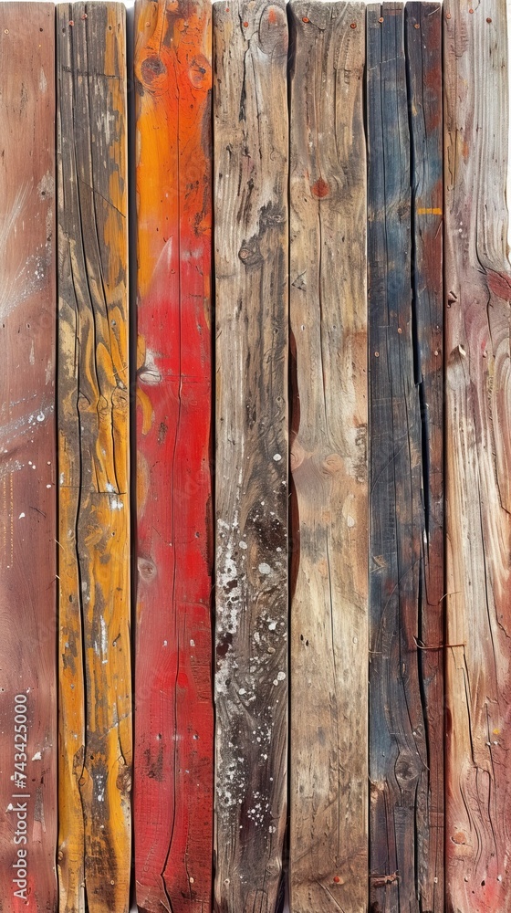 Old wooden bars are scratched Old wooden bars are scratched