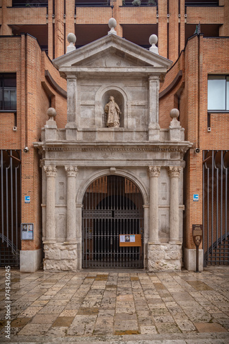 Valladolid ciudad histórica y monumental del pasado con mucho patrimonio histórico España en Europa