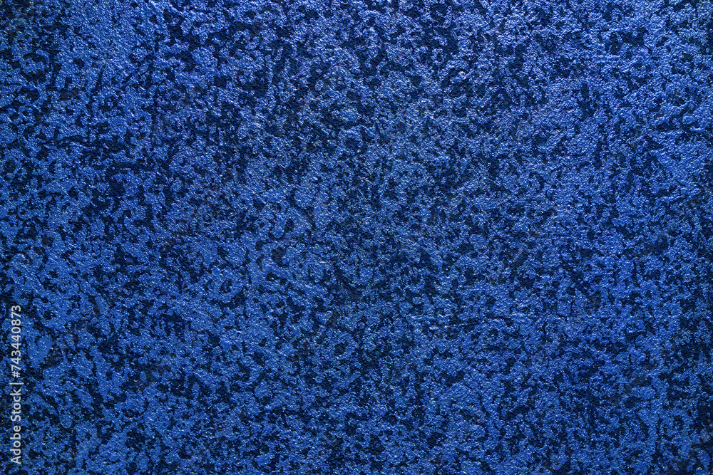 blue texture of decorative stucco on the wall blue texture of decorative stucco on the wall