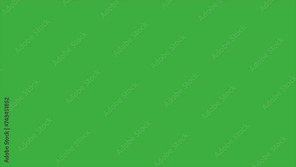 Animation video abstract on green screen background Animation video abstract on green screen background