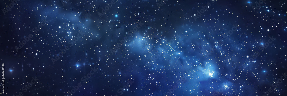 custom made wallpaper toronto digitala starry sky filled with stars, space galaxy cosmos nebula milky way banner