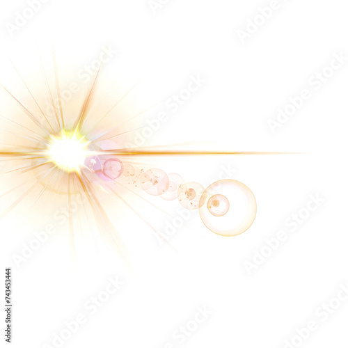  Bright ray , beam of soft light, The light is shining from the heavens. isolated on transparent background. 