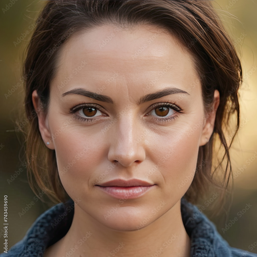 close up portrait of a woman close up portrait of a woman