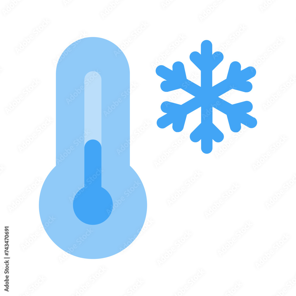 cold flat icon cold flat icon