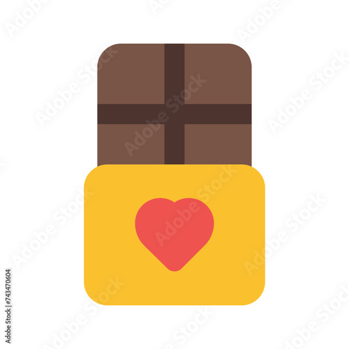 chocolate flat icon