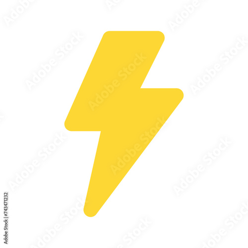 flash flat icon