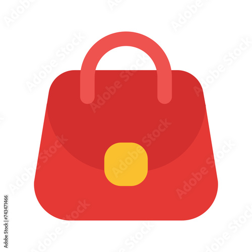 handbag flat icon