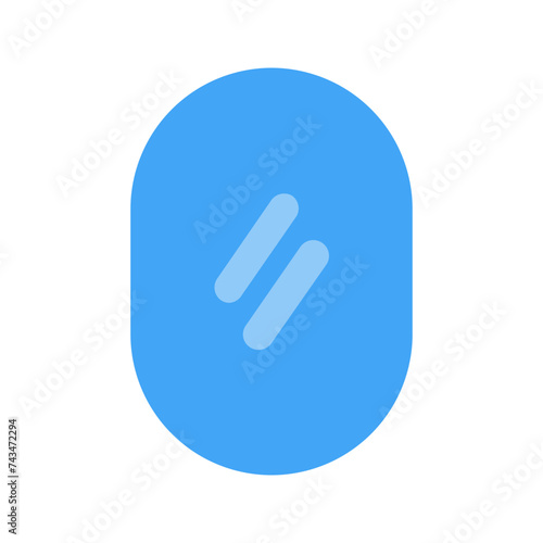 mirror flat icon