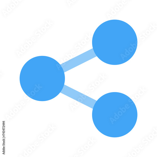network flat icon