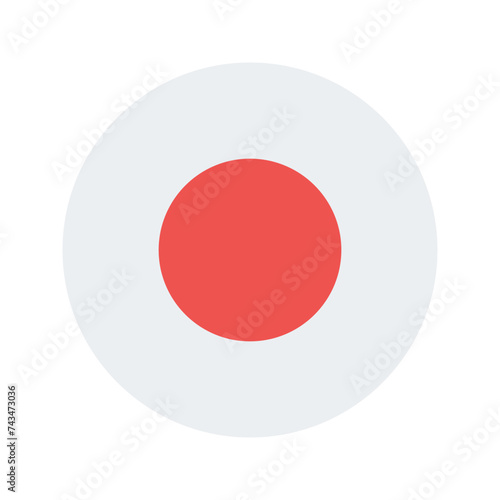 record flat icon