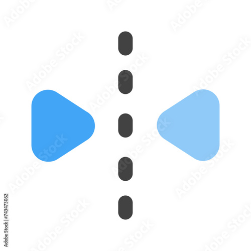 reflect flat icon