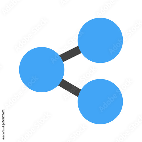 share flat icon