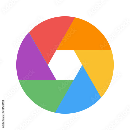 shutter flat icon