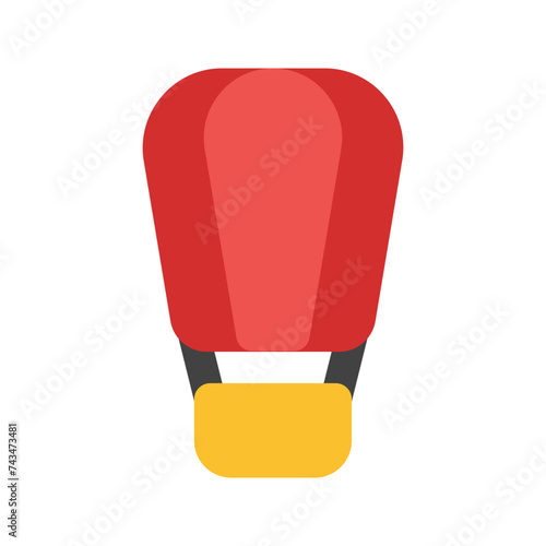 sky lantern flat icon