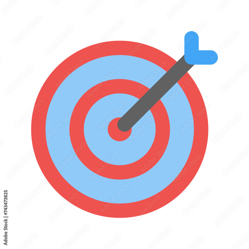 target flat icon target flat icon