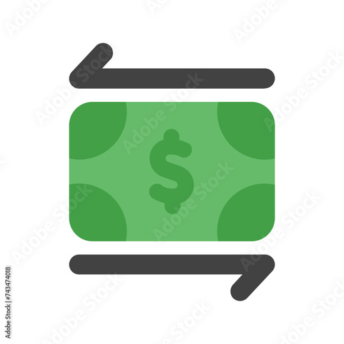 transfer flat icon
