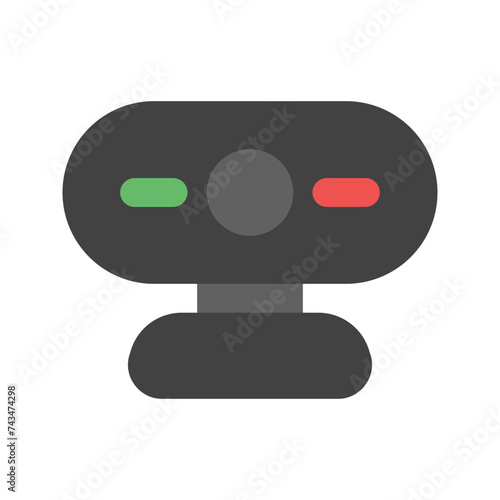 webcam flat icon