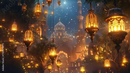 Captivating ramadan kareem images  celebrate the holy month with stunning stock photos on adobe stock