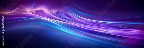 blue and purple lines flow with light background