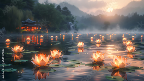 Lotus Lakeside Vesak Day