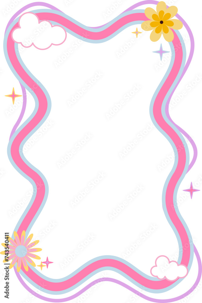 Groovy Squiggly Frame Groovy Squiggly Frame