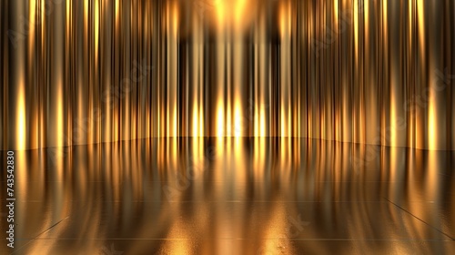 Gold texture background. Generative AI